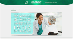 Desktop Screenshot of andbem.com.br